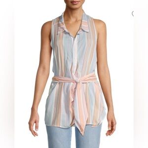 NWT Free People Mackenzie Wrap Top, XS